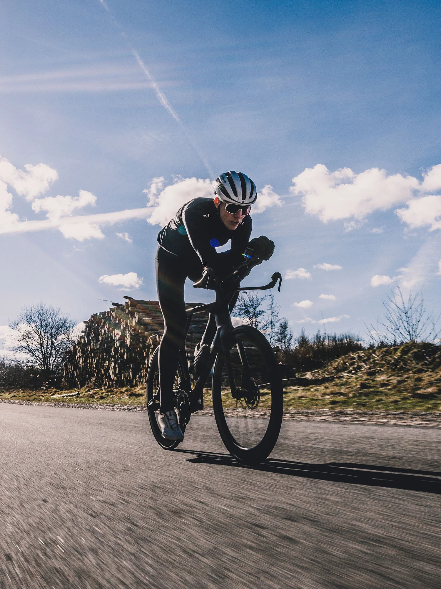 Mens Long Bib Tights - Image 4