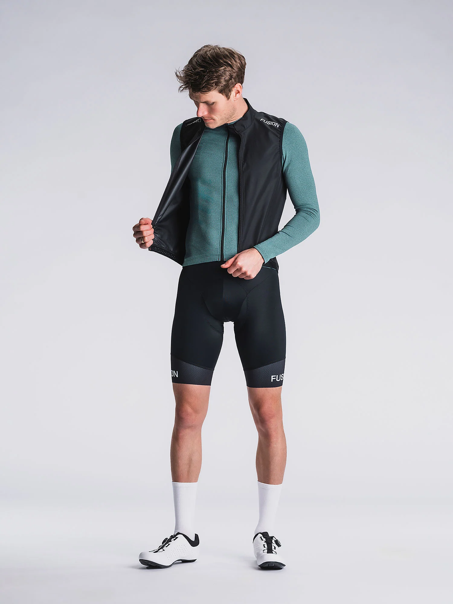 Mens Light LS Cycling Jersey - Image 3