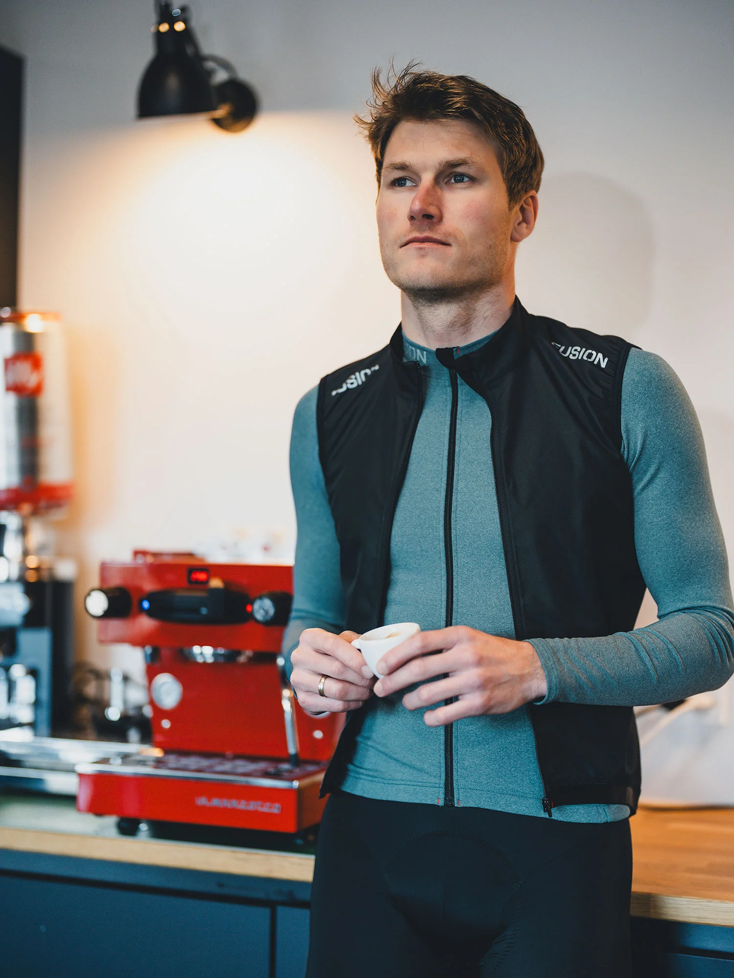 Mens Light LS Cycling Jersey - Image 5