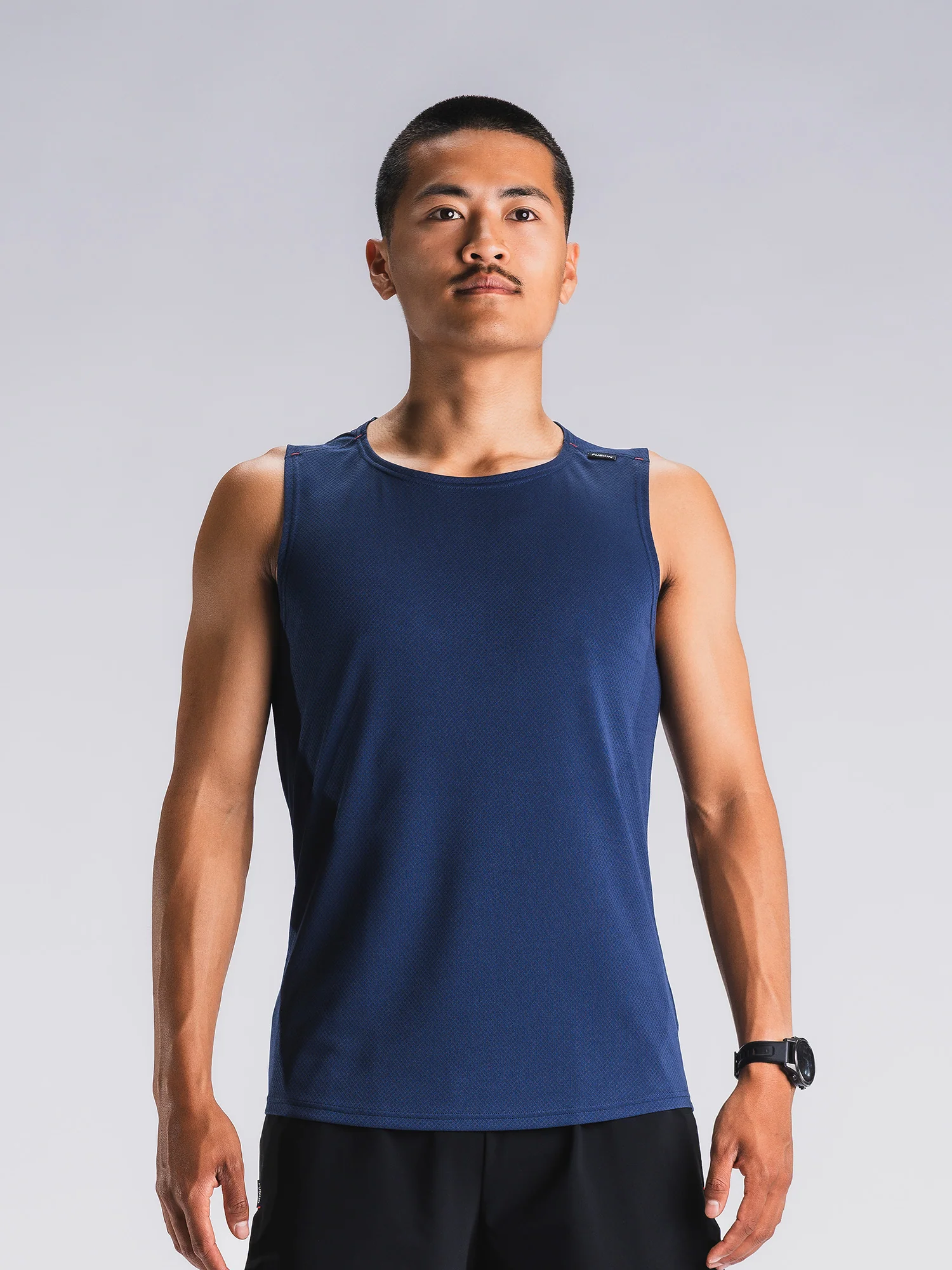 Mens TEMPO! ONE Run Singlet - Image 17