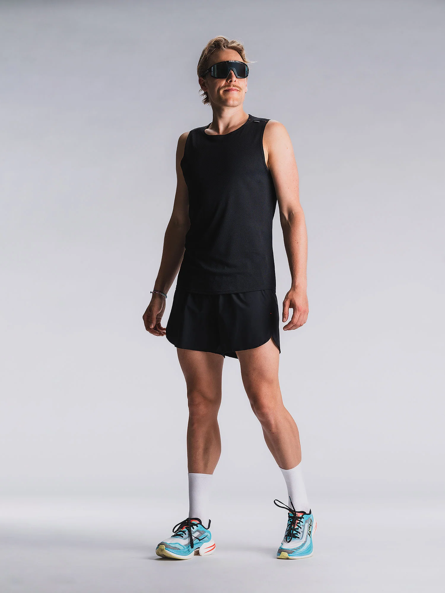 Mens TEMPO! ONE Run Singlet - Image 3