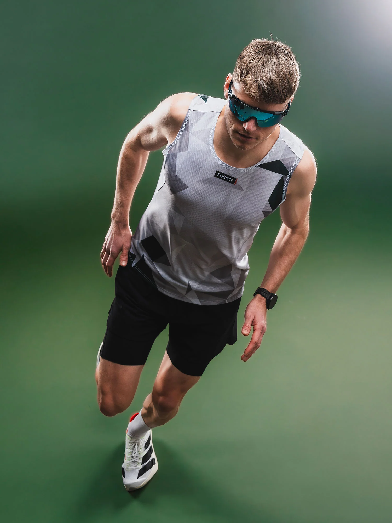 Mens TEMPO! ONE Run Shorts - Image 4