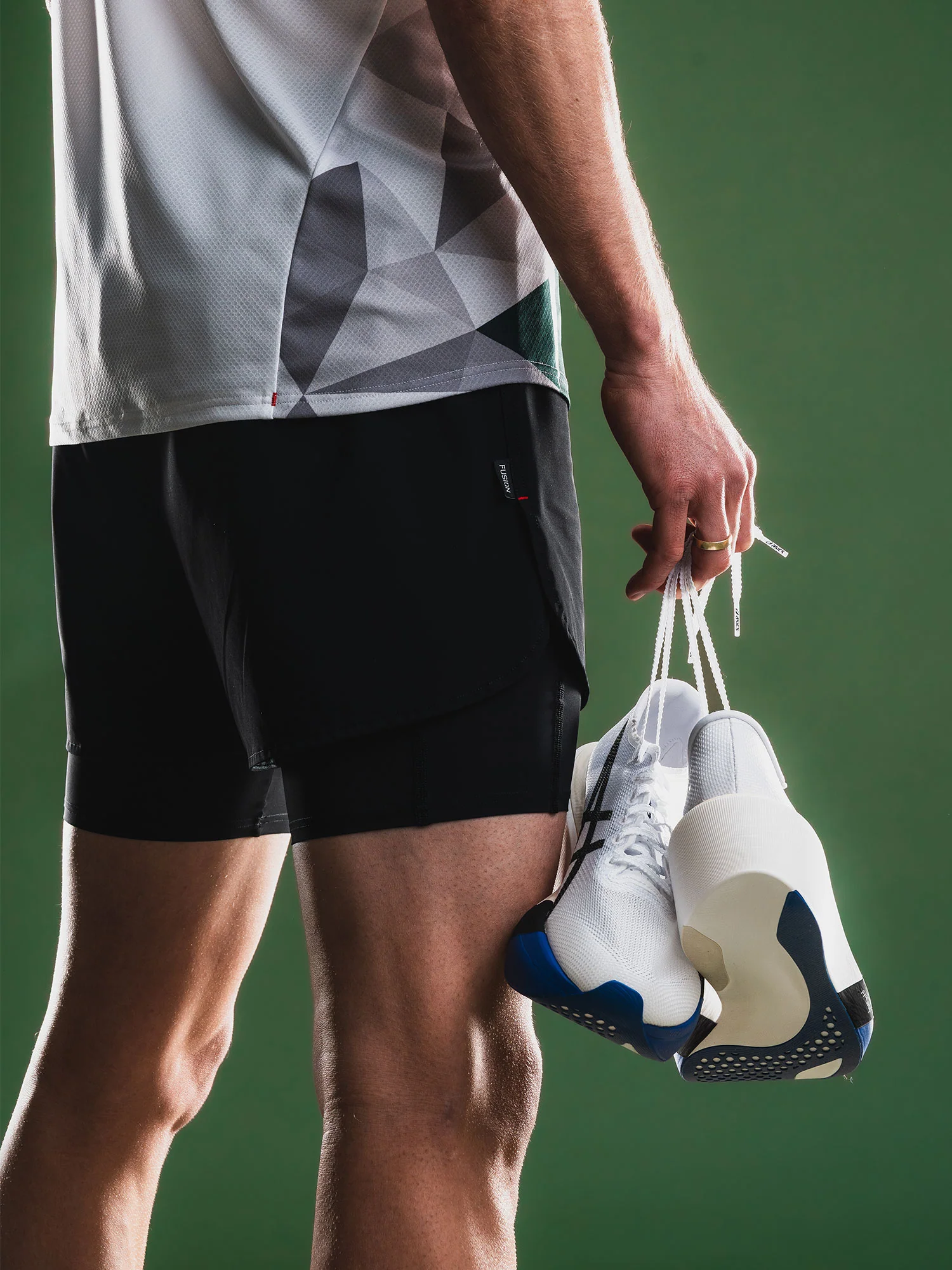 Mens TEMPO! ONE Run Shorts - Image 5