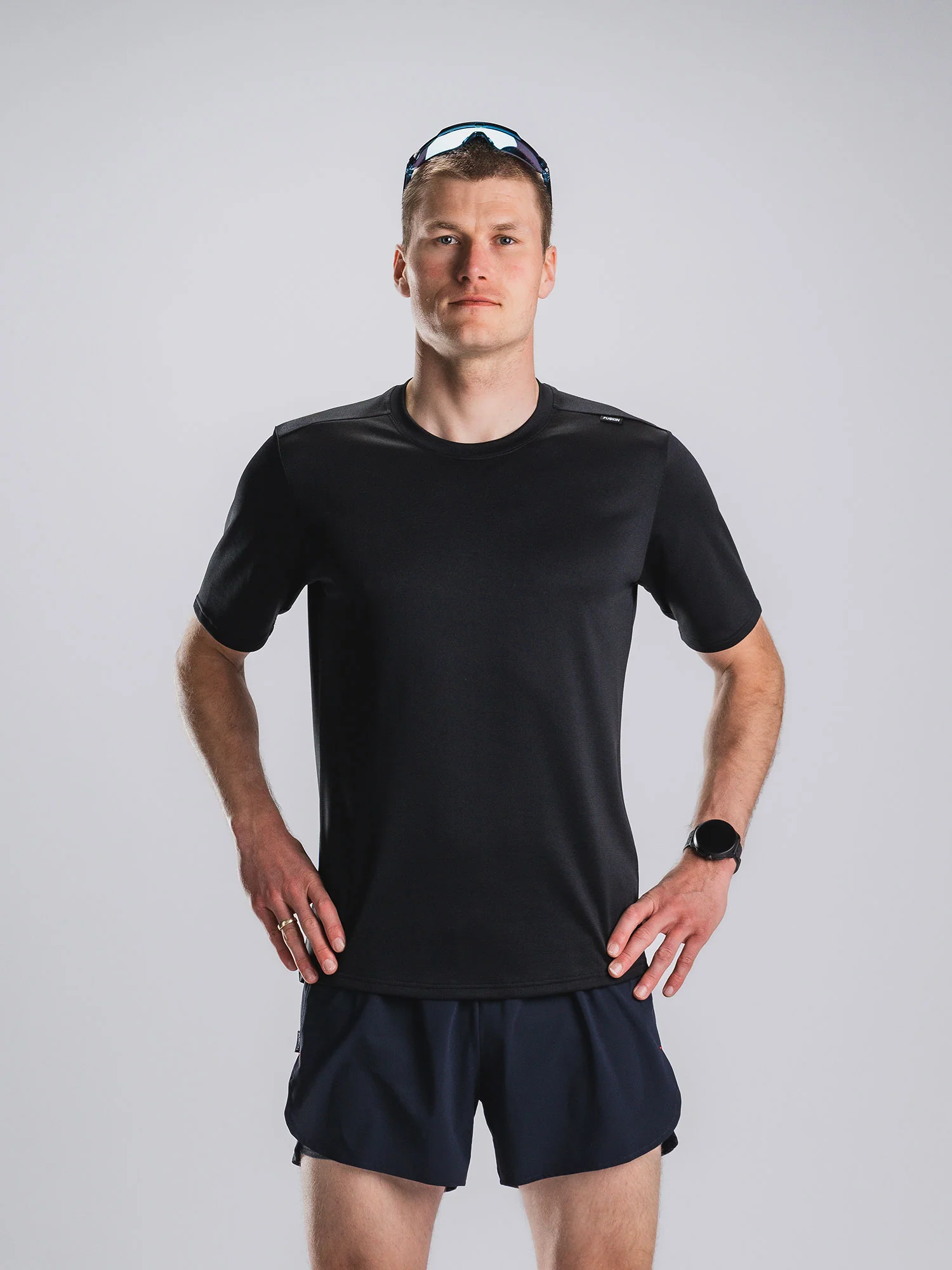 Mens TEMPO! TWO Run T-Shirt