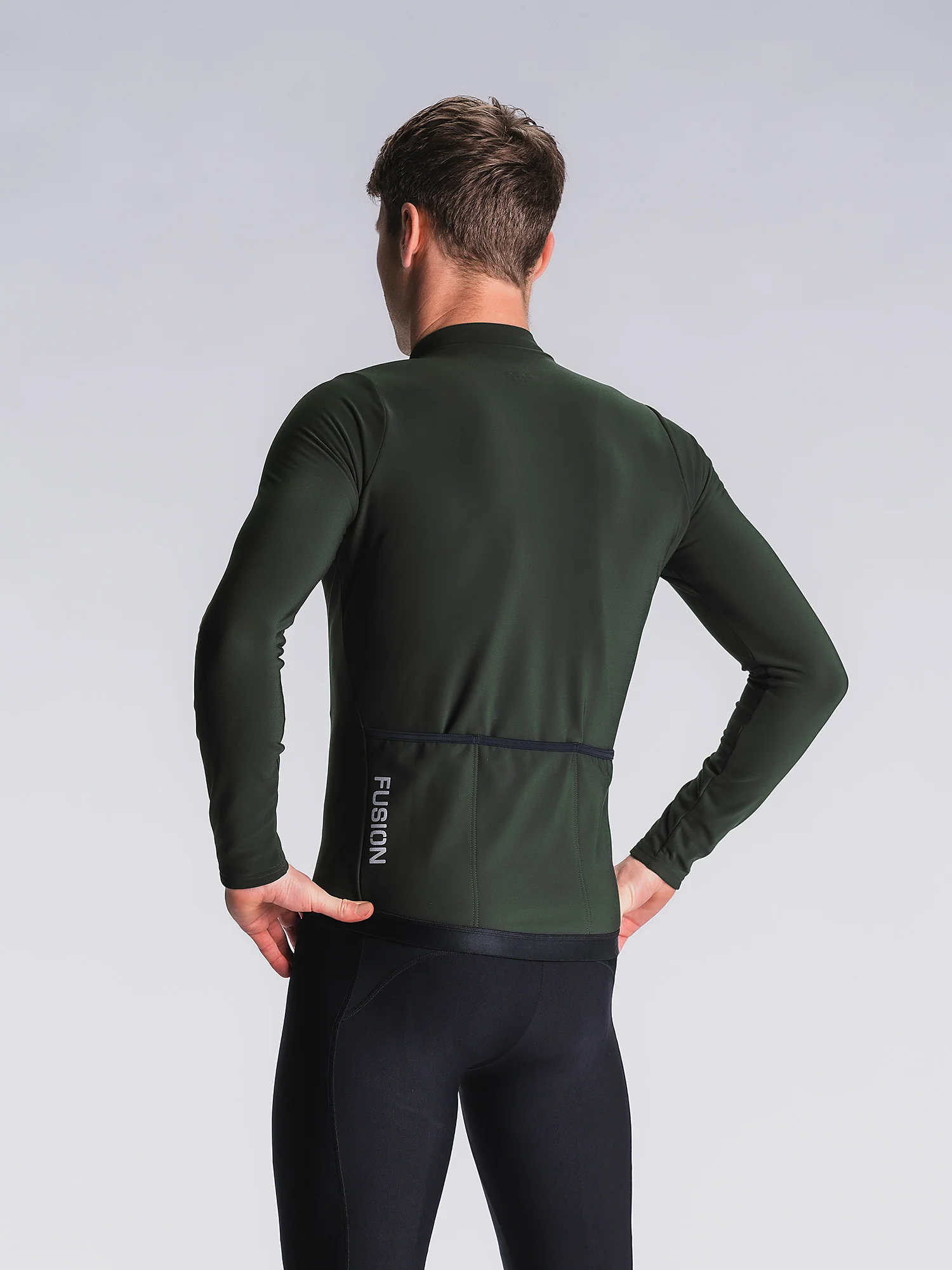 Mens Thermal Cycling Jersey - Image 2