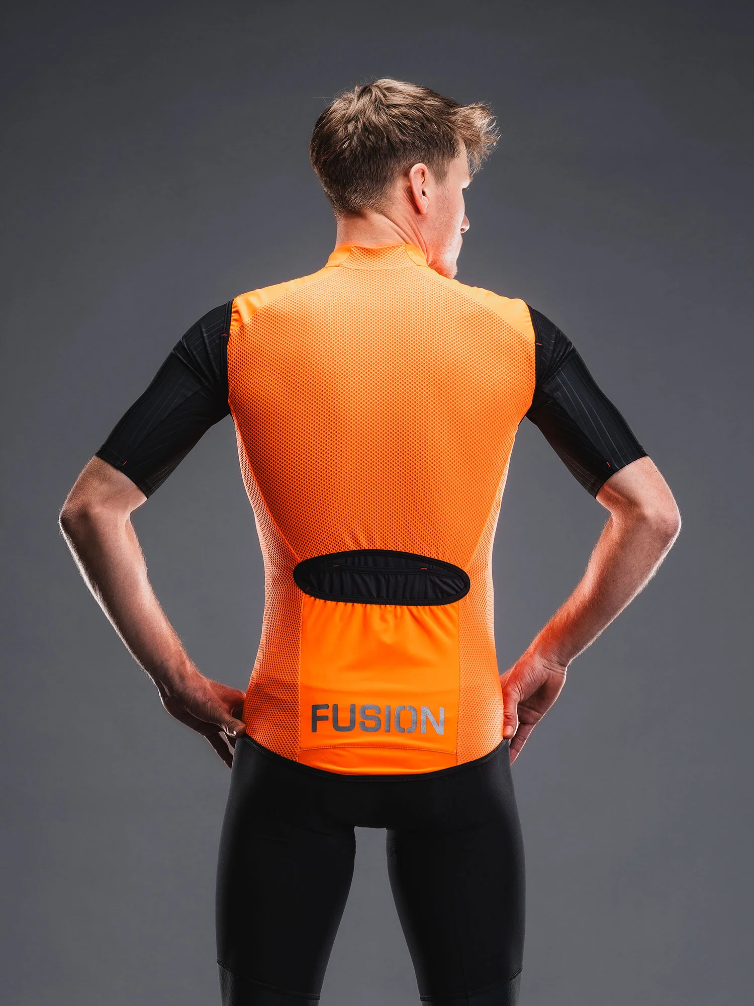 Mens TEMPO! PRO Cycling Vest - Image 10