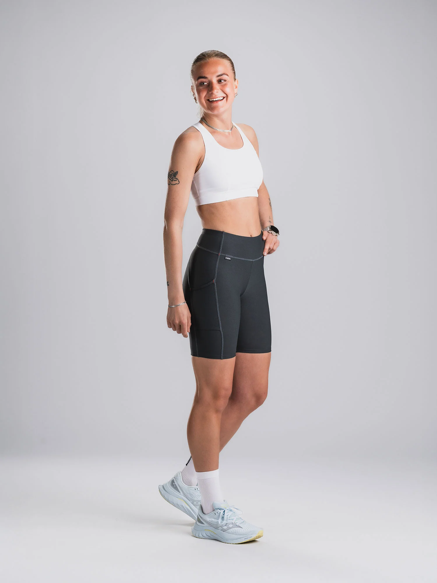 Womens Short Training Tights - Image 35