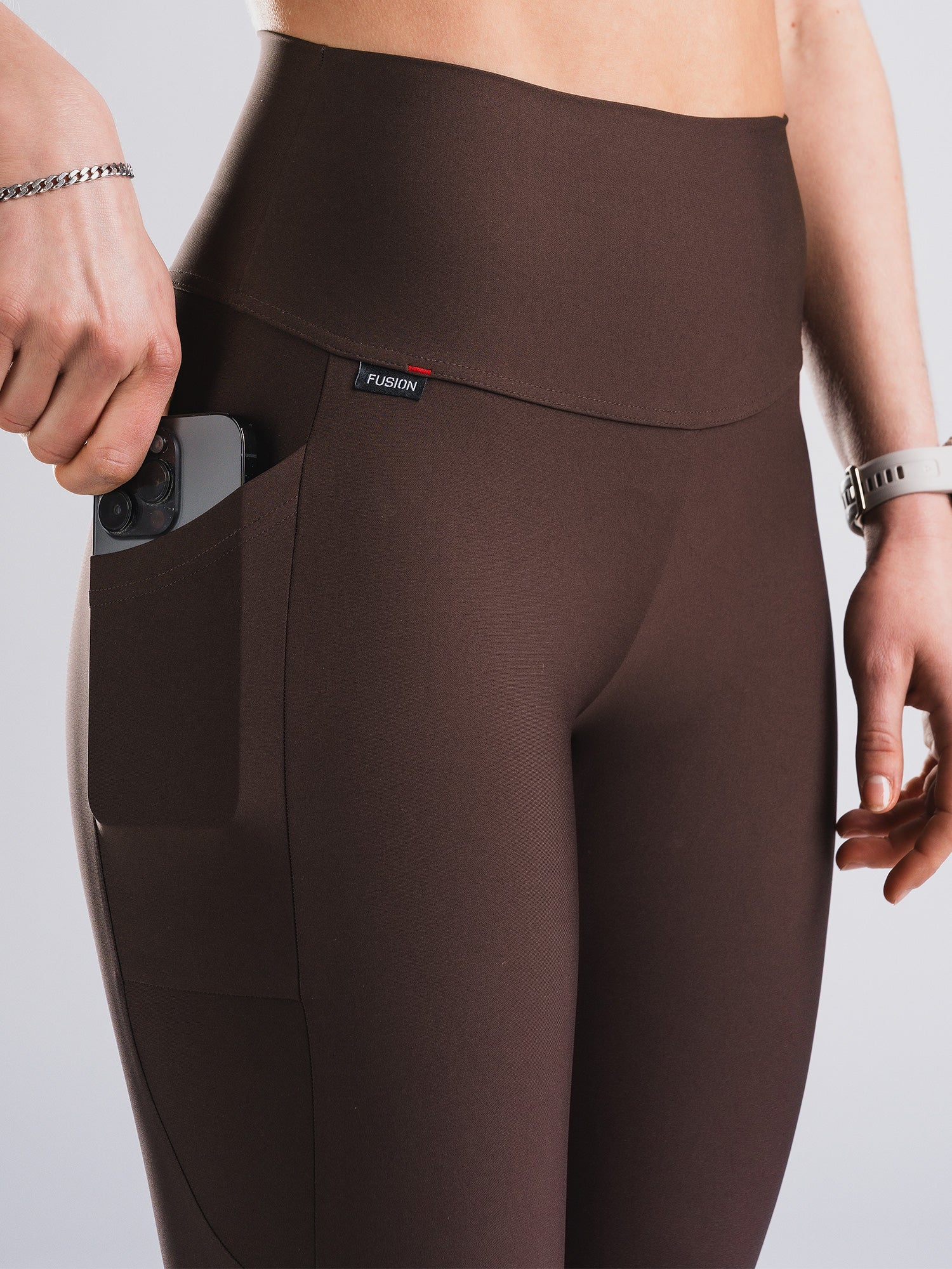 Womens High Rise Tights Pocket - Image 21