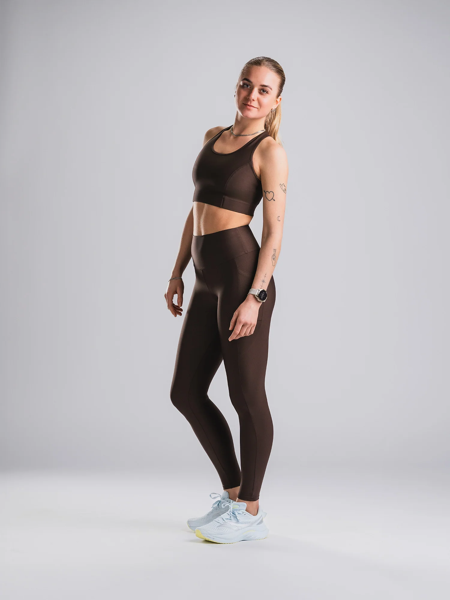 Womens High Rise Tights Pocket - Image 24