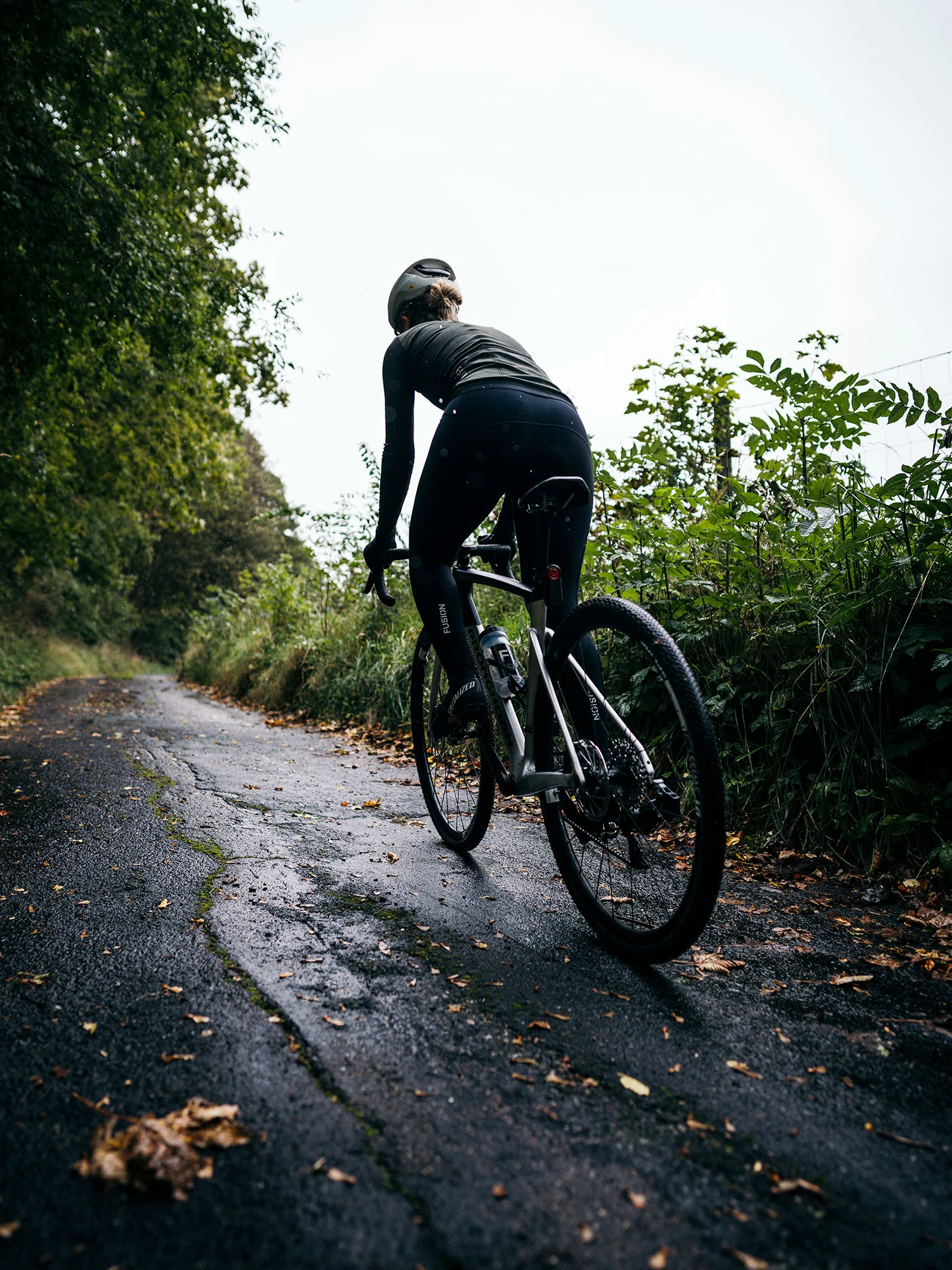 Womens Long Bib Tights - Image 6