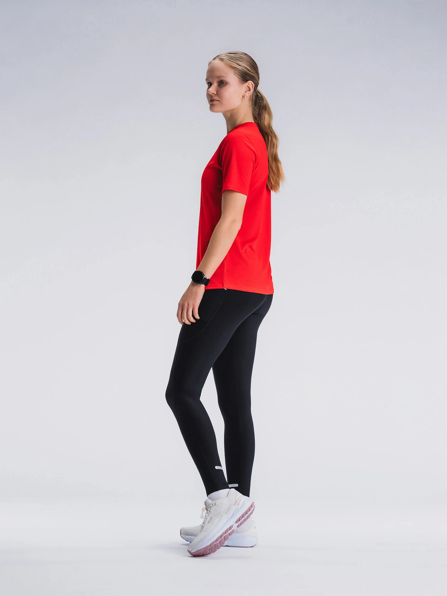 Womens TEMPO! ONE Run T-Shirt - Image 36
