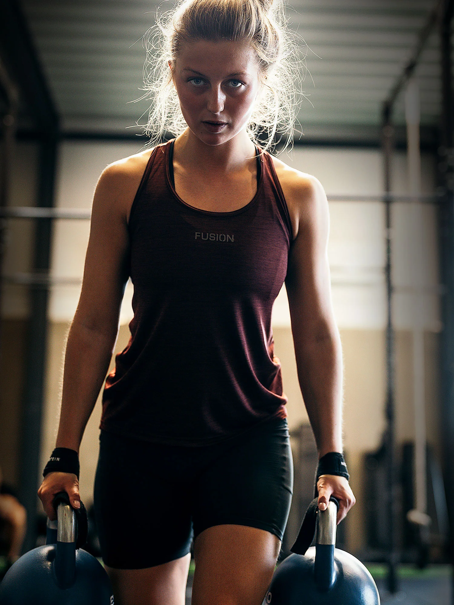 Womens Short Gym Tights - Image 3