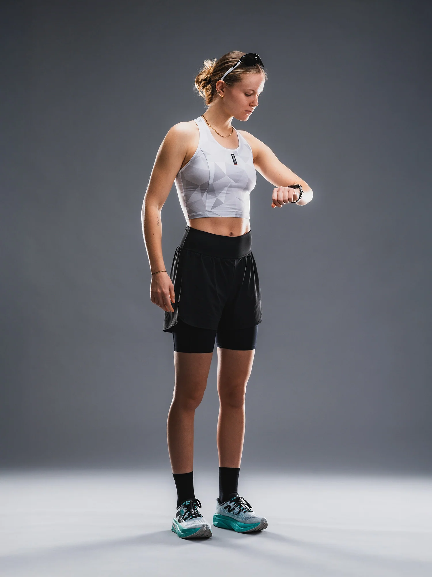 Womens TEMPO! PRO Run Shorts - Image 3