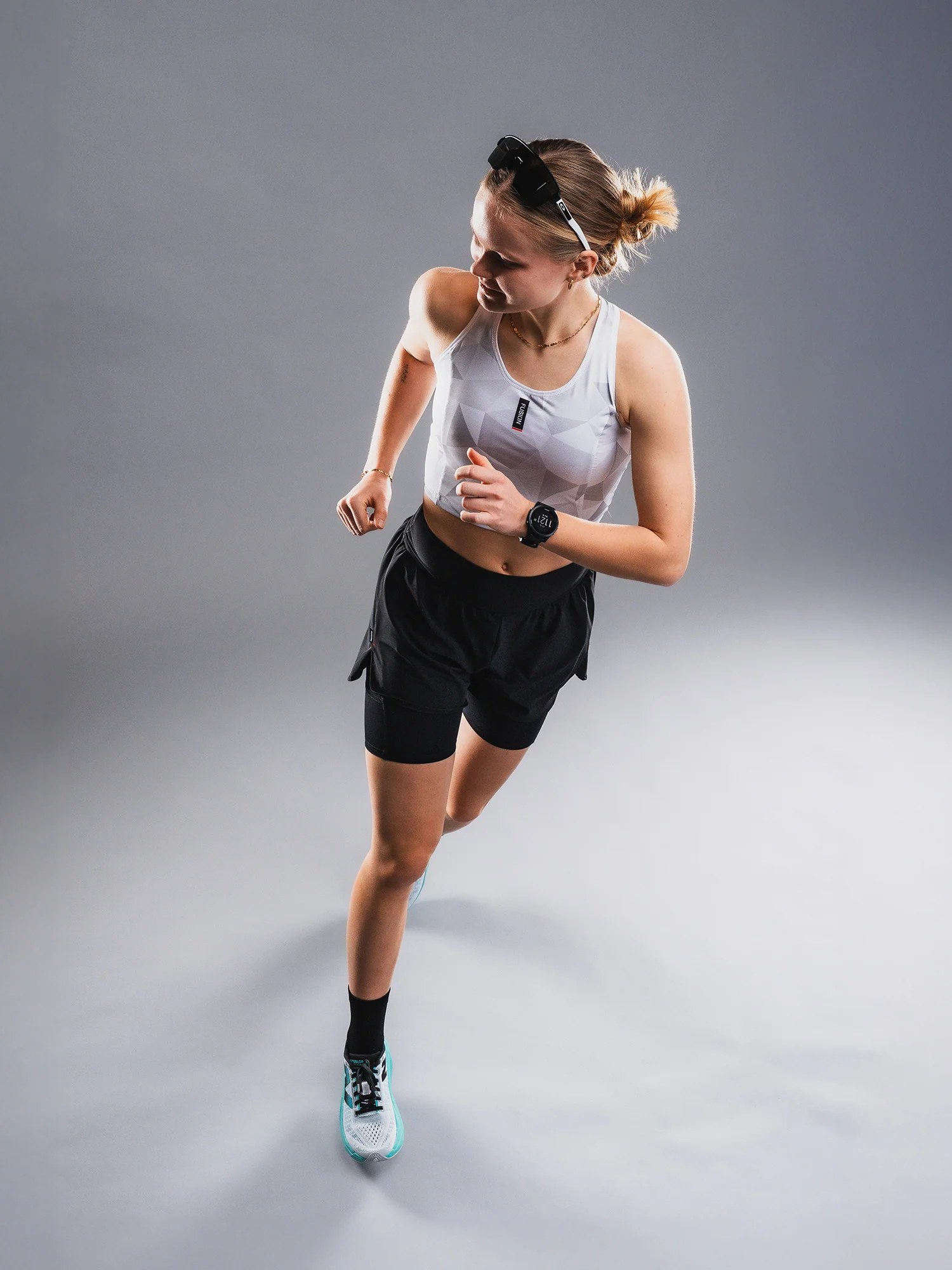 Womens TEMPO! PRO Run Shorts - Image 6