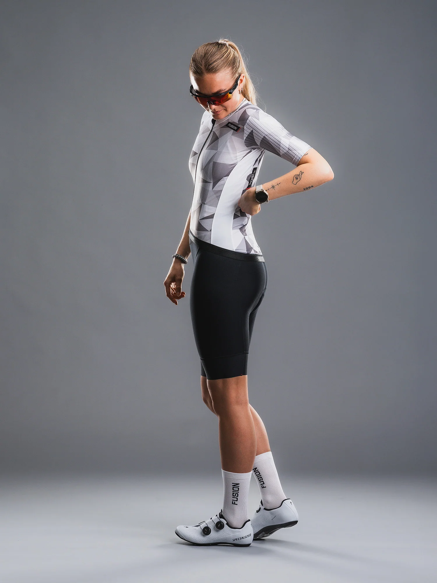 Womens TEMPO! ONE Bib Shorts - Image 6