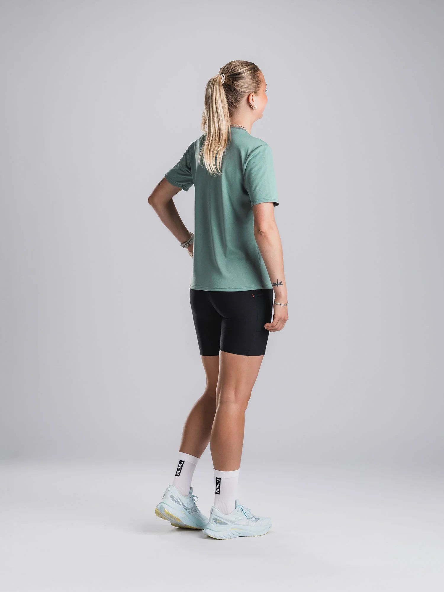 Womens TEMPO! TWO Run T-Shirt - Image 11