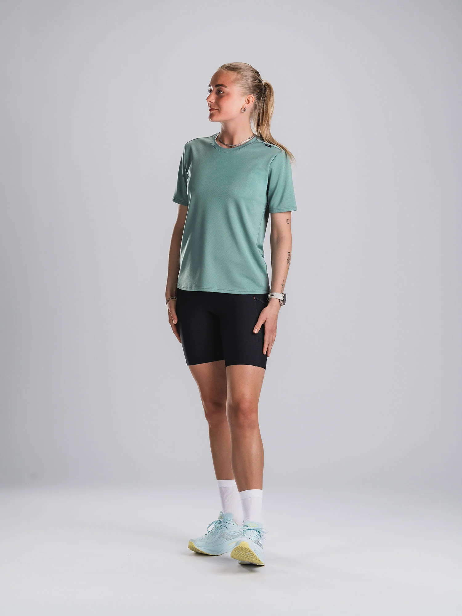 Womens TEMPO! TWO Run T-Shirt - Image 14