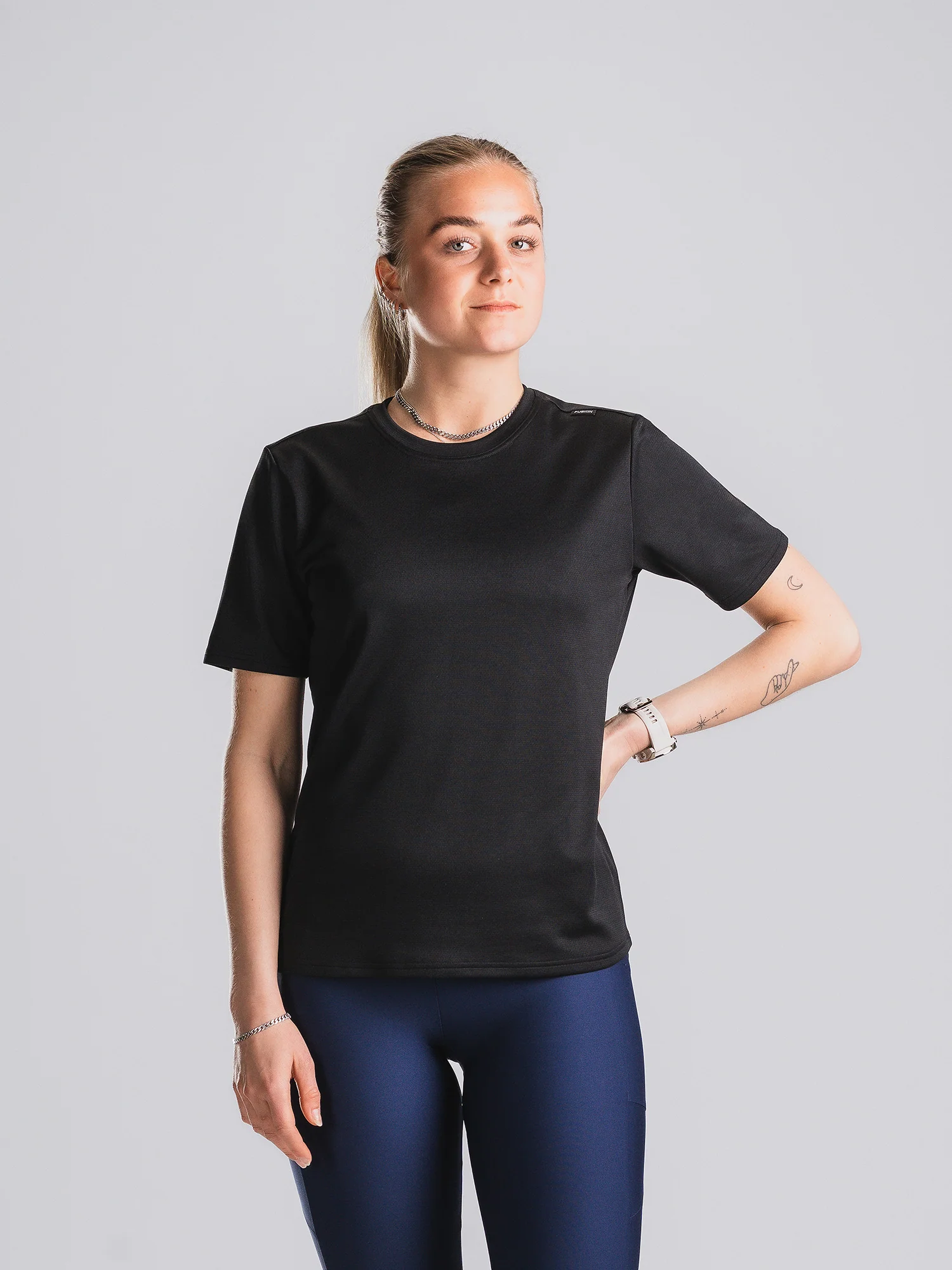Womens TEMPO! TWO Run T-Shirt - Image 25
