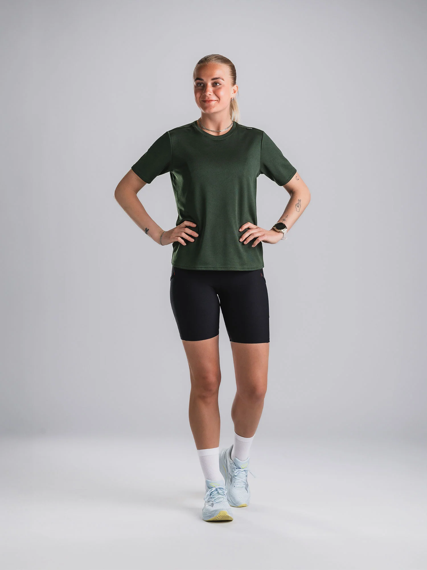 Womens TEMPO! TWO Run T-Shirt - Image 7