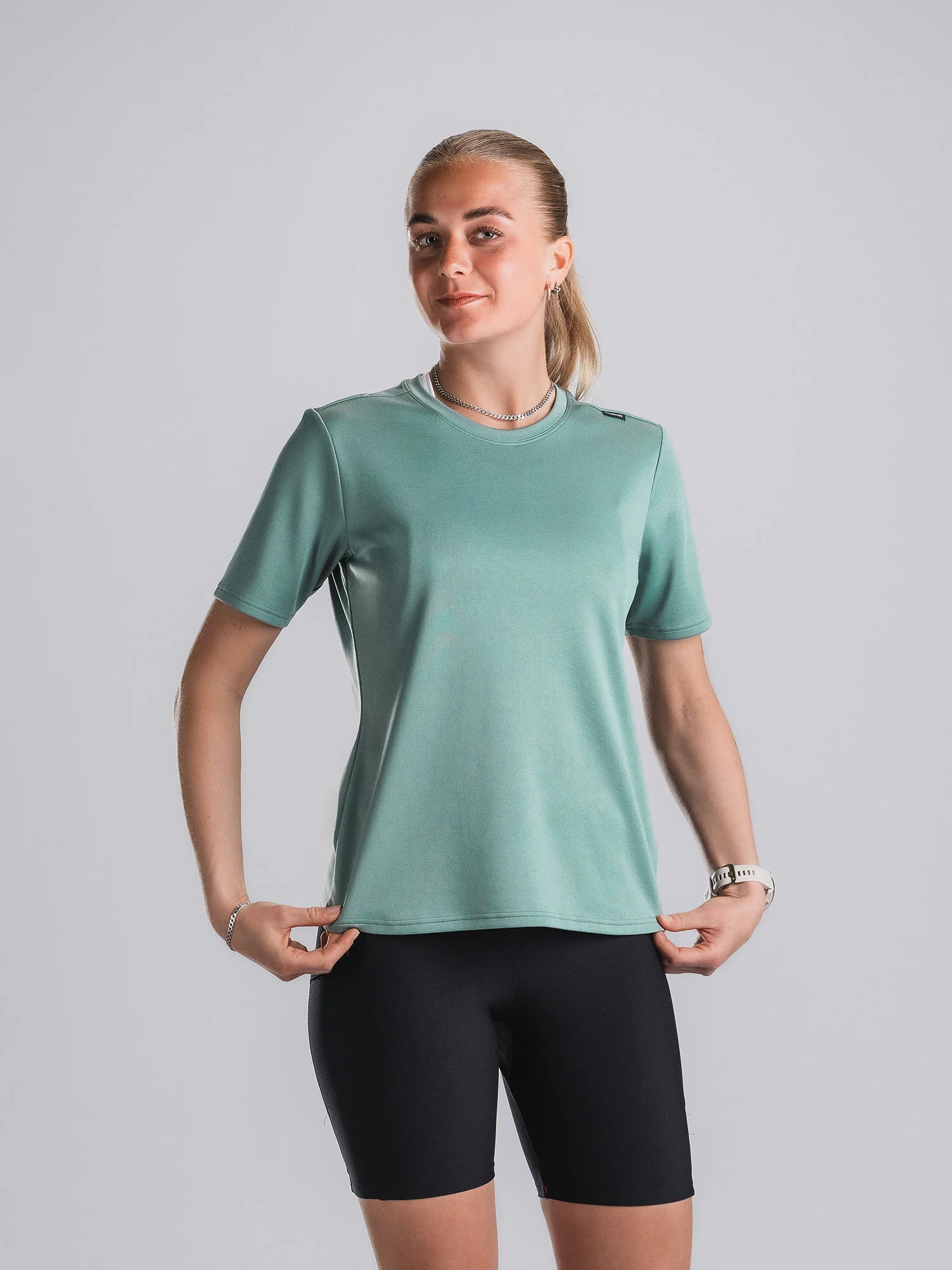 Womens TEMPO! TWO Run T-Shirt - Image 9