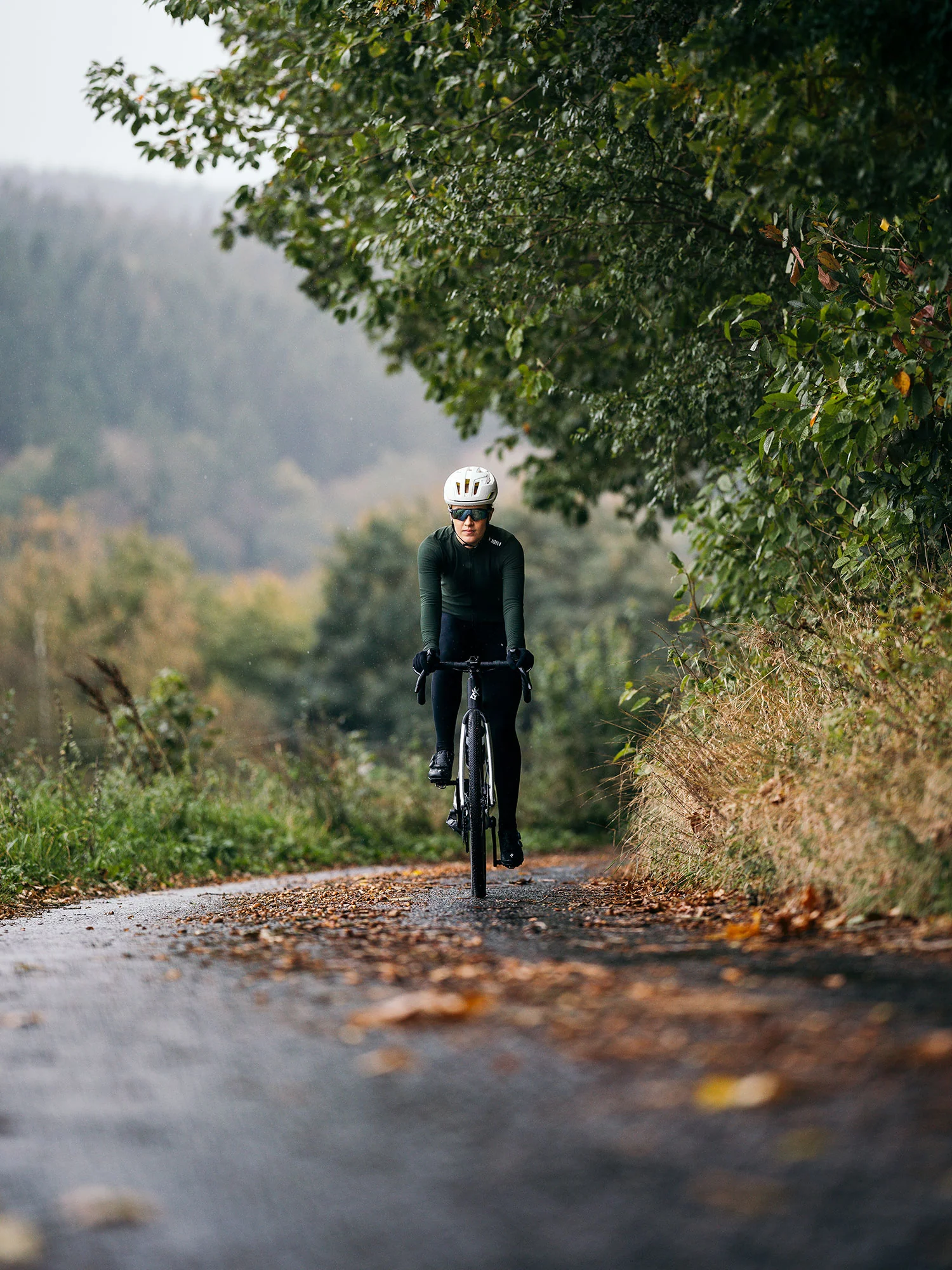 Womens Thermal Cycling Jersey - Image 5